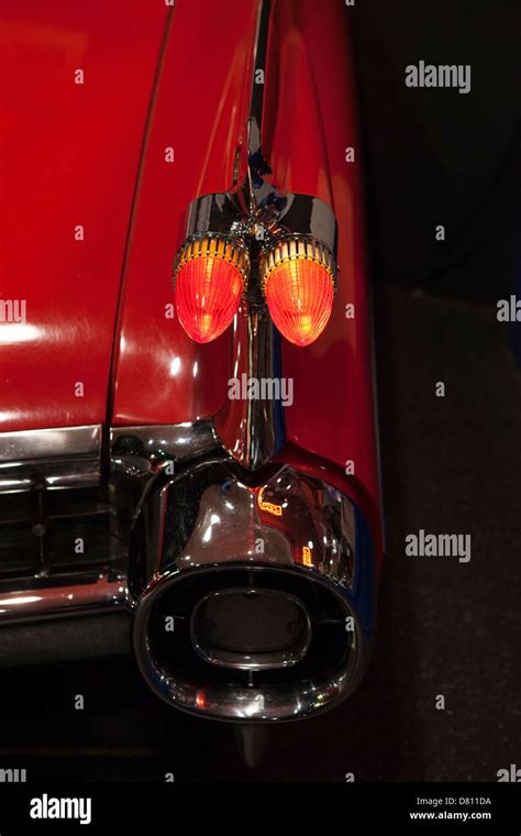 Details of one of Elvis Presley`s cars at Graceland, Memphis, Tennessee ...