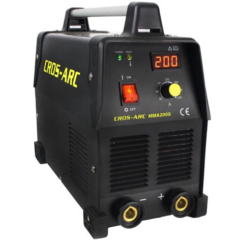 Cros Arc Mma 200 amp dc inverter (200 s) complete with leads