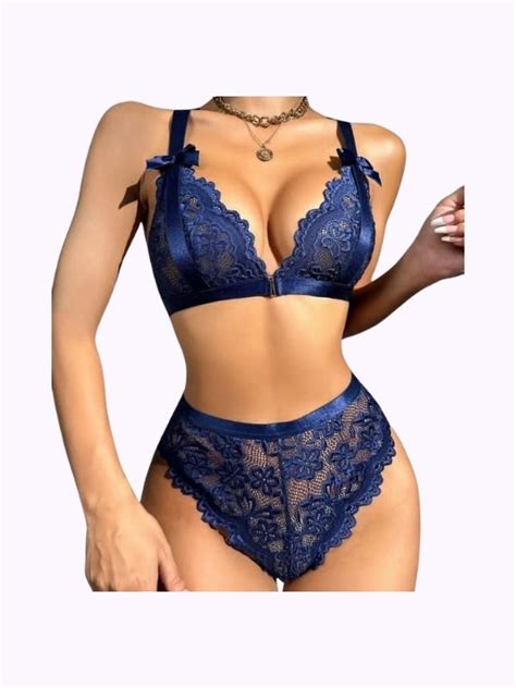 Molde Conjunto De Lingerie Em Renda Atacad O Da Costura