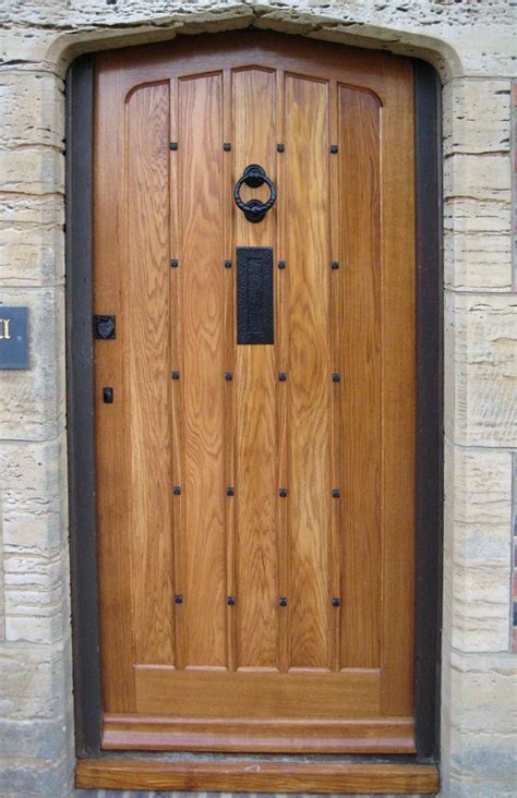 Solid Oak Door Traditional Front Doors Wooden Front Door Design