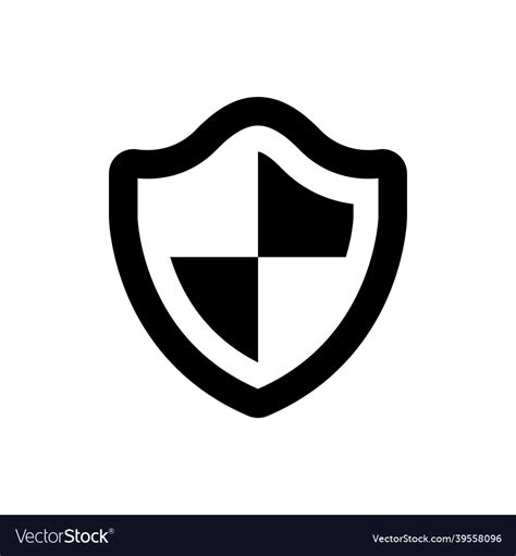 Security Shield Icon Royalty Free Vector Image