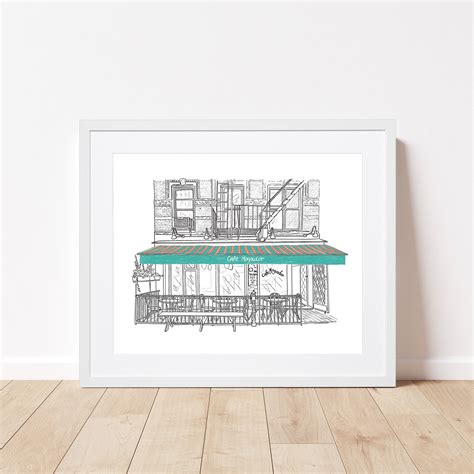 Cafe Mogador Print – Prospect Print Co.