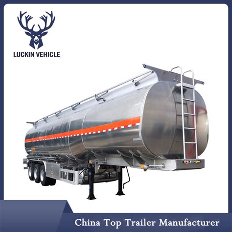 3 Axles 50000 Liters Liquid Storage Transport Truck Semi Trailer