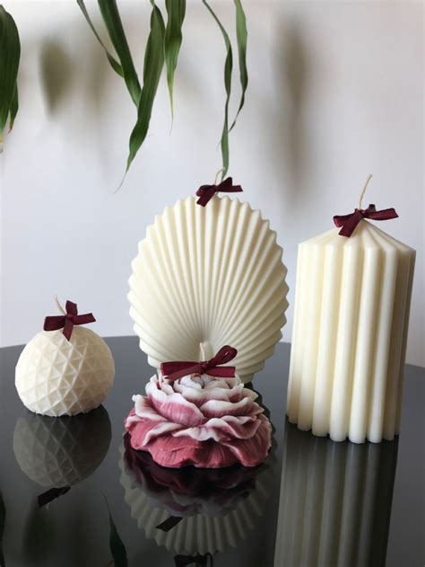 Candle | Stumpenkerzen, Kerzen, Valentinstag geschenk für ihn