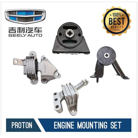 GEELY Engine Mounting Set For Proton X70 1 8 Turbo CBU 6 Speed 2018