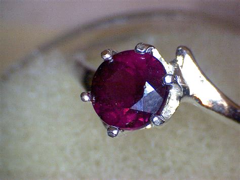 Idaho Garnet Ring