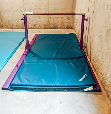 Best Gymnastics Equipment for Home - Our Home Gymnastics Setup • COVET by tricia Gymnastics Bars ...