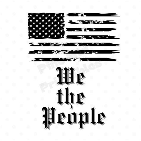 We the People SVG We the People Flag SVG American Flag SVG - Etsy ...