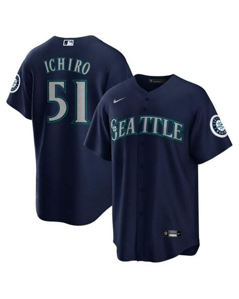 Nike Ichiro Suzuki Seattle Mariners Alternate Replica Player Jersey At