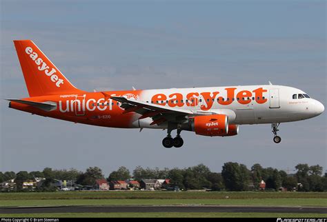 G EZIO EasyJet Airbus A319 111 Photo By Bram Steeman ID 989457