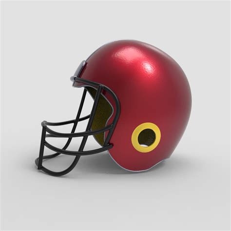 Rugby Helmet | CGTrader