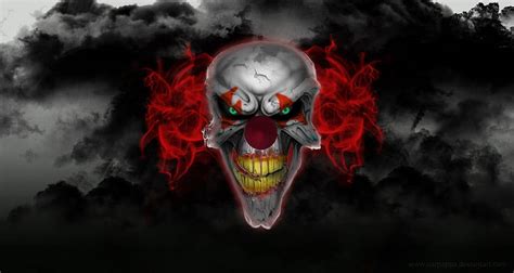 Scary Clown With Red Hair From Clowns Hd Wallpaper Pxfuel