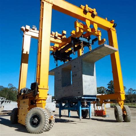 RTG Mobile Rubber Tyred Gantry Crane Suppliers And Manufacturers China