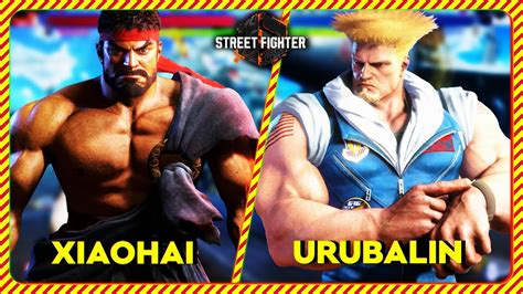 Sf Xiaohai Ryu Vs Urubalin Guile Sf Closed Beta Youtube