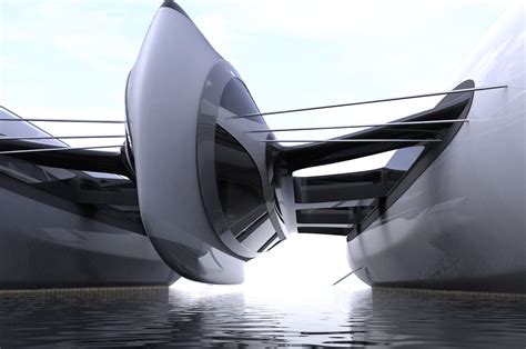 Lazzarini Design’s gargantuan helium-powered airship glides on water too - Yanko Design