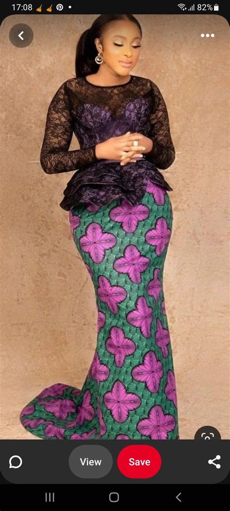 Pin By Henrietta Ugo On Chosen Fabrics African Design Dresses