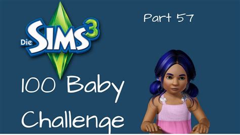 Blauhaariges Baby Lets Play Sims 3 100 Baby Challenge Part 57