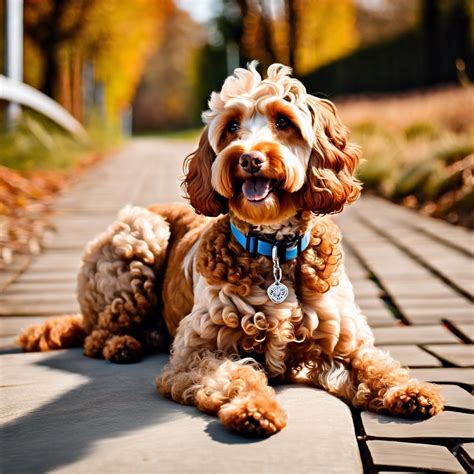 creative ideas  curly haired dogs owners burst  style