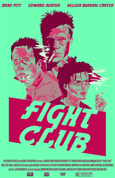 Fight Club Movie Poster On Behance