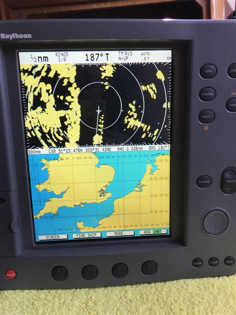 For Sale Raytheon Raymarine Rl80c Pathfinder Colour Radar And Plotter