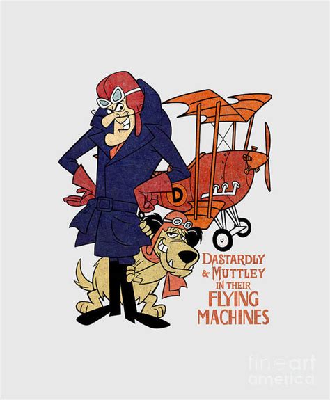 Dick Dastardly And Muttley In Their Flying Machines 60s Wacky Races