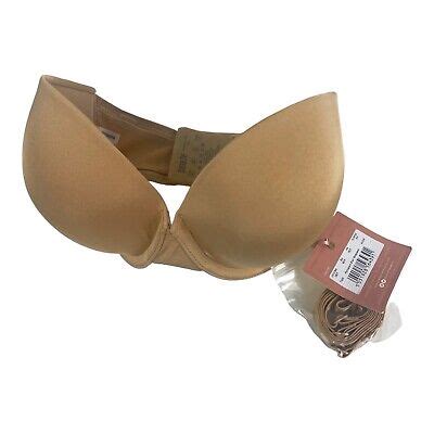 Panache Porcelain Elan Strapless Bra 7320 NUDE 28F NWT EBay