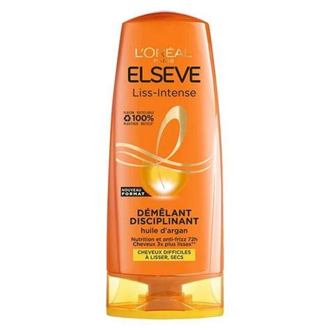 L Oréal Paris Elseve Liss Intense Démêlant Lissant Anti Frizz 300ml