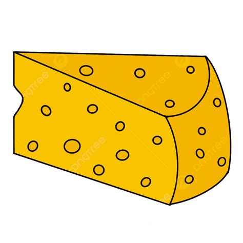 Material De Queso Simple Pintado A Mano Png Simple Pintado A Mano