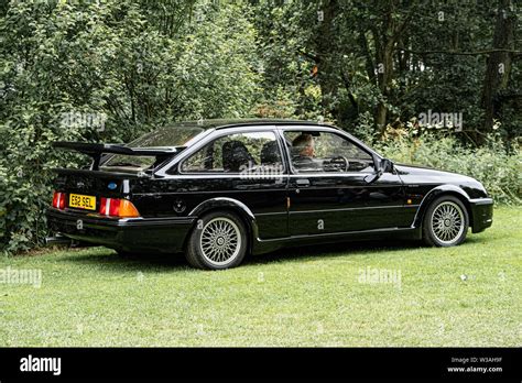 Ford Sierra Cosworth Classic Car At The Oakamoor Hill Climb Th