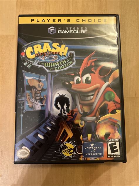 Crash Bandicoot The Wrath Of Cortex Nintendo GameCube 2002 No