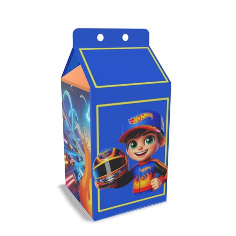 Caixinha Lembrancinha para Festa Tema Hot Wheels mod vfe3 LEÃO DE JUDÁ LEMBRANCINHAS