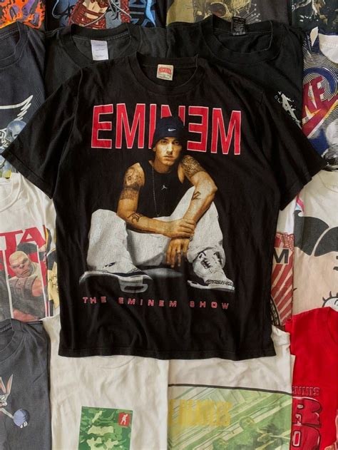 VTG 90s EMINEM BOOTLEG Men S Fashion Tops Sets Tshirts Polo