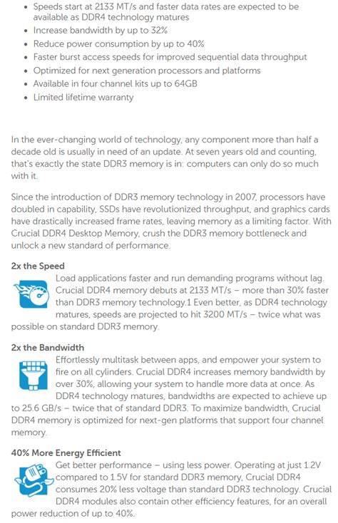 Crucial 8GB DDR4-2400 DIMM Unbuffered Desktop RAM CT8G4DFS824A ...