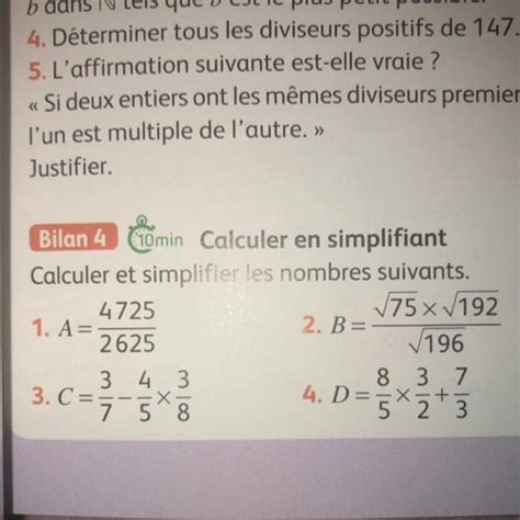 Bonjour Jaurais Besoin Daide Pour Un Exo De Math Si Quelquun