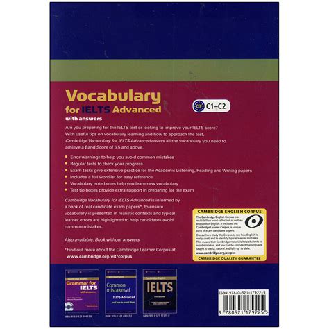 Vocabulary For Ielts Advanced