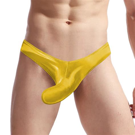 Sous V Tements En Similicuir Pour Hommes Slips Manches JJ Shorts De Bikini Culotte L G Jpeg