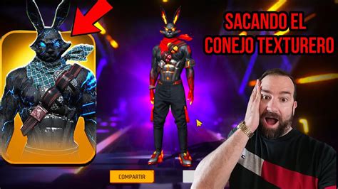 SACANDO LA NUEVA RULETA DE TOKENS CONEJO TEXTURERO FREE FIRE YouTube