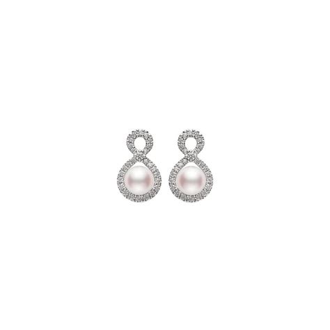 Mikimoto Ruyi Akoya Pearl Earrings - Simmons Fine Jewelry