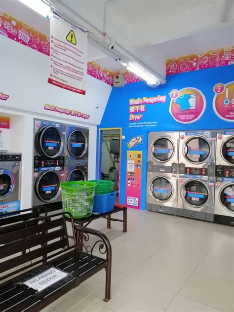 Coin Operated Laundry Shop In Taiping Jit Kin Laundry Setup