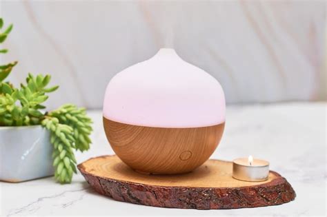 Premium Photo Aroma Oil Diffuser And Plants Aromatherapy Concept