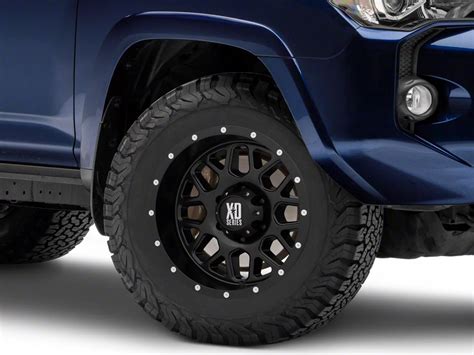 XD Toyota 4 Runner Grenade Satin Black 6 Lug Wheel 18x9 18mm Offset