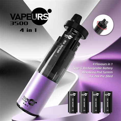 China Vapeurs Puffs In Vs Ivg Disposable Vape Pod