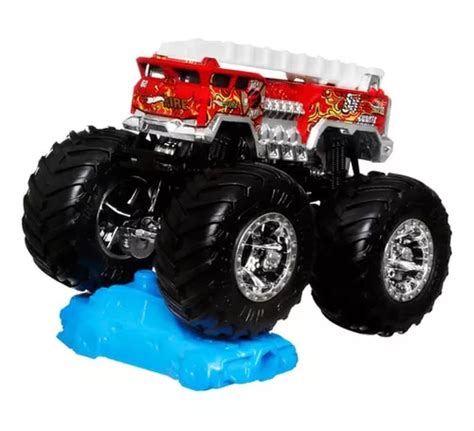 Hot Wheels Monster Trucks Live 5 Alarm Caminhão Bombeiros