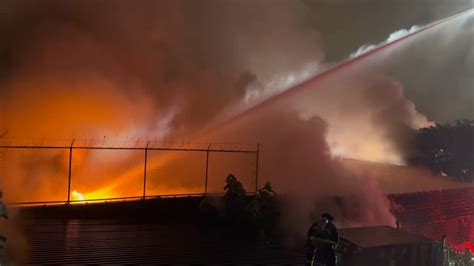 3 Firefighters Hurt Battling 4 Alarm Fire That Burned Through Hunts