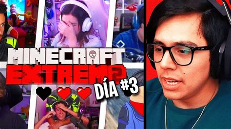 Daarick Reacciona A Las Muertes De Minecraft Extremo D A Youtube