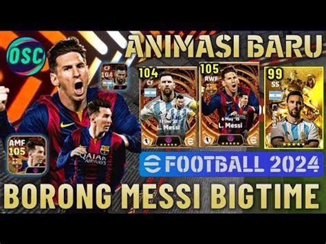 EFOOTBALL 2024 MOBİLE 105 MESSİ ÇIKARTMA TAKTİKİ 100 ÇALIŞIYOR BİG TİME