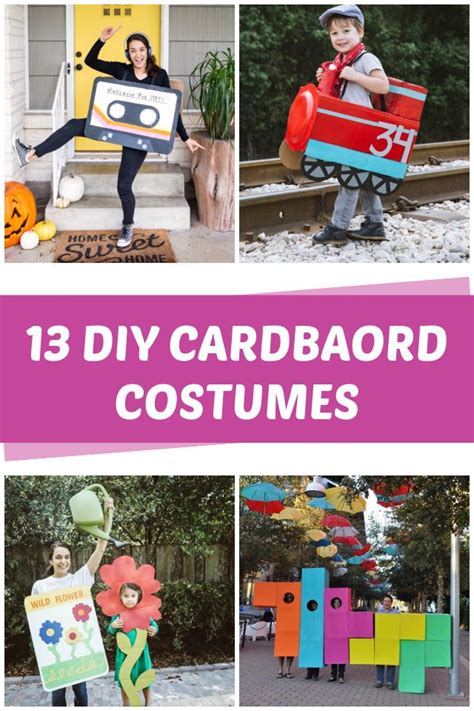 Diy Cardboard Costumes C R A F T Cardboard Costume Diy