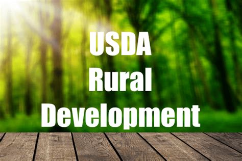 Usda Rural Development Explained