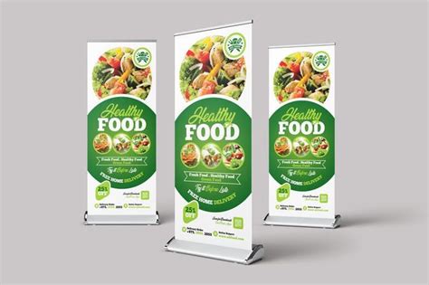 Restaurant Food Rollup Banner Rollup Banner Restaurant Recipes