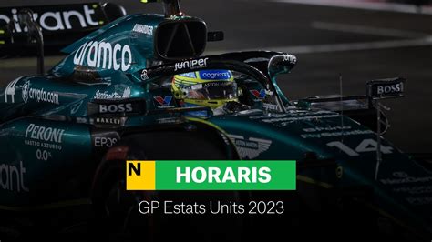 F1 GP Estados Unidos Horario y dónde ver la carrera de la Fórmula 1